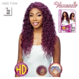 Vanessa Synthetic All Back Baby Synthetic Lace Front Wig - ABD TIAN